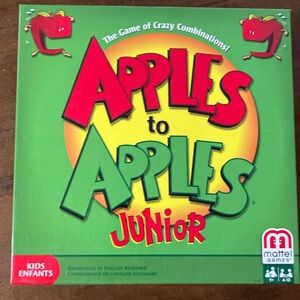 Apples to apples Junior, the game of crazy combinations.